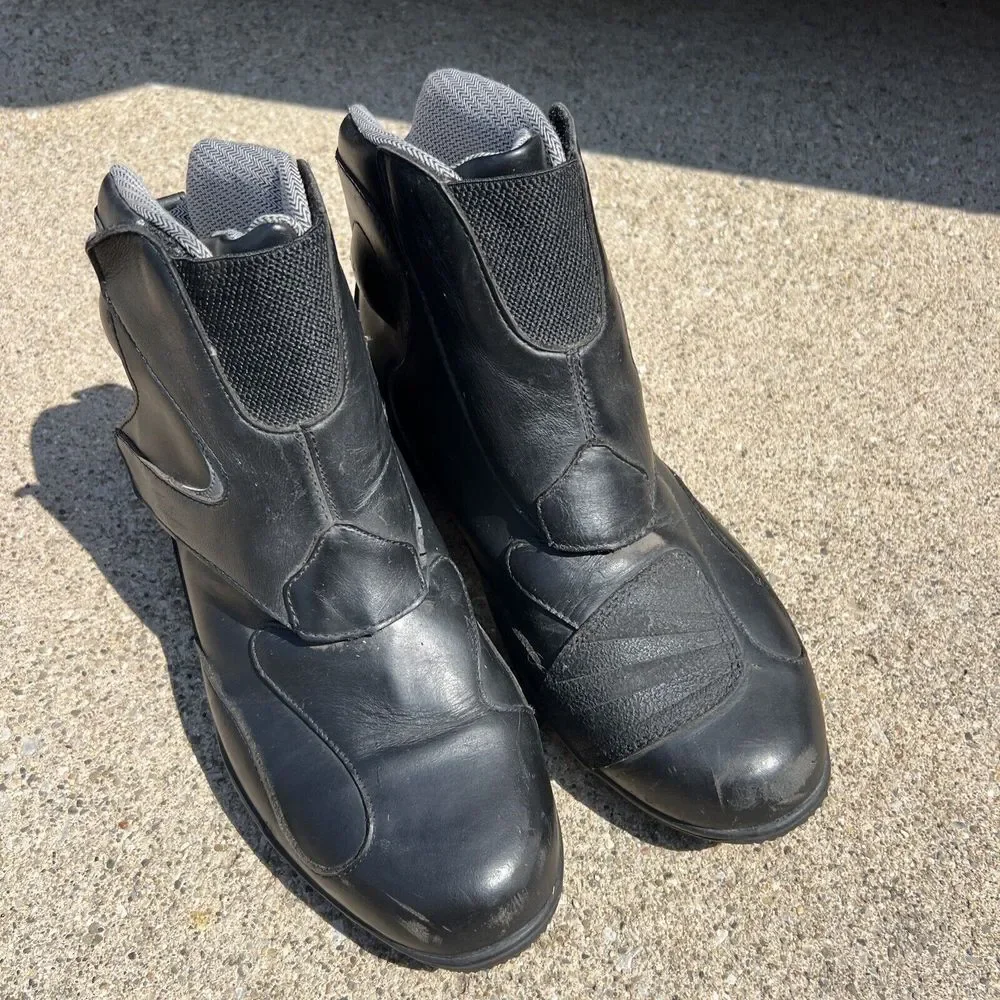 Tourmaster‎ Leather Motorcycle Boots Size 11 Tour Master Response SC Road Boot